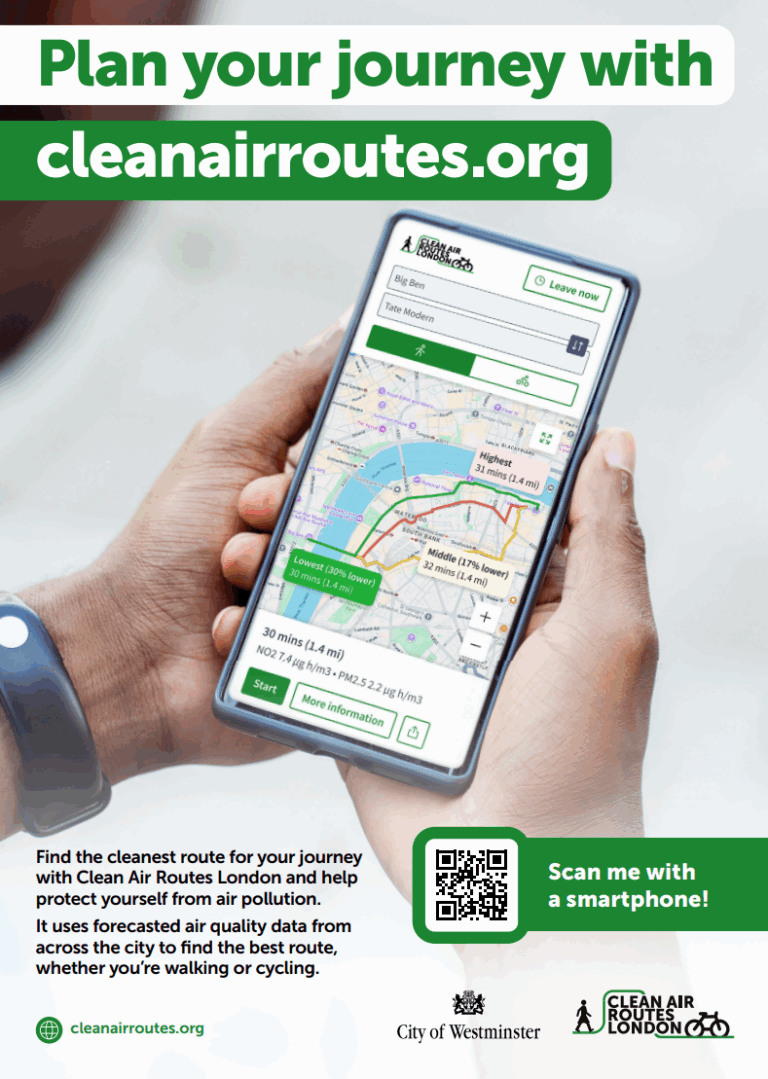 clean air routes app