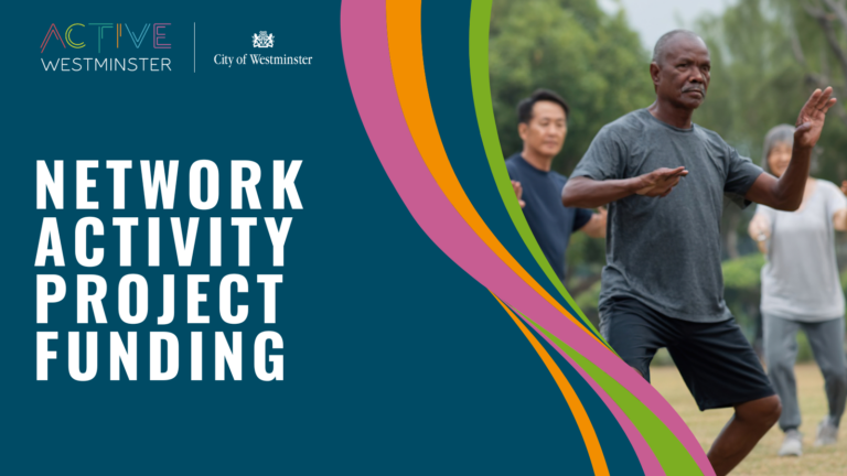 older people doing gentle exercise outdoors