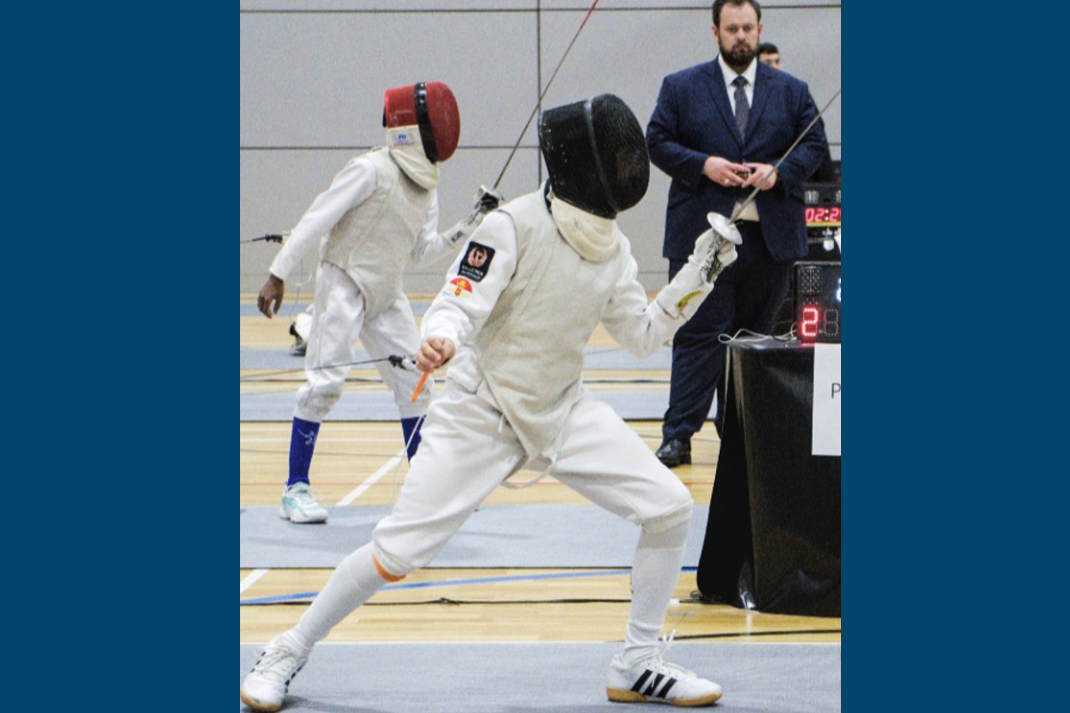 Yousif Wagdi fencing