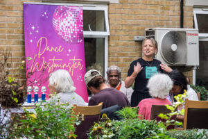 Picture showing a heat from last year with elderly people