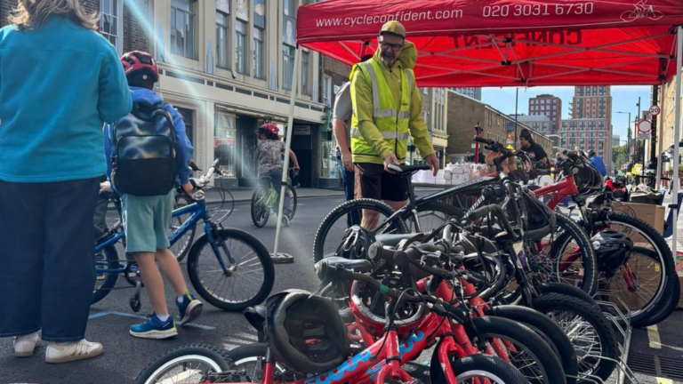 London Cycle Festival - Sunday Streets at Church Street as part of World Car Free Day
