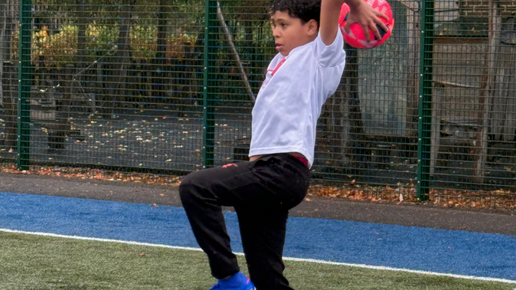 SEND Football League PRG - Player in action