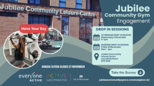 Jubilee Community Gym Engagement Flyer