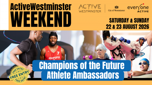 AW Flyer showing Champions of the Future Ambassadors