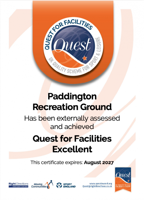 PRG Quest Certificate 2026